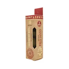 GENERICO - Sahumerio Maya Palo Santo Omtirth 4 Esferas Magicas