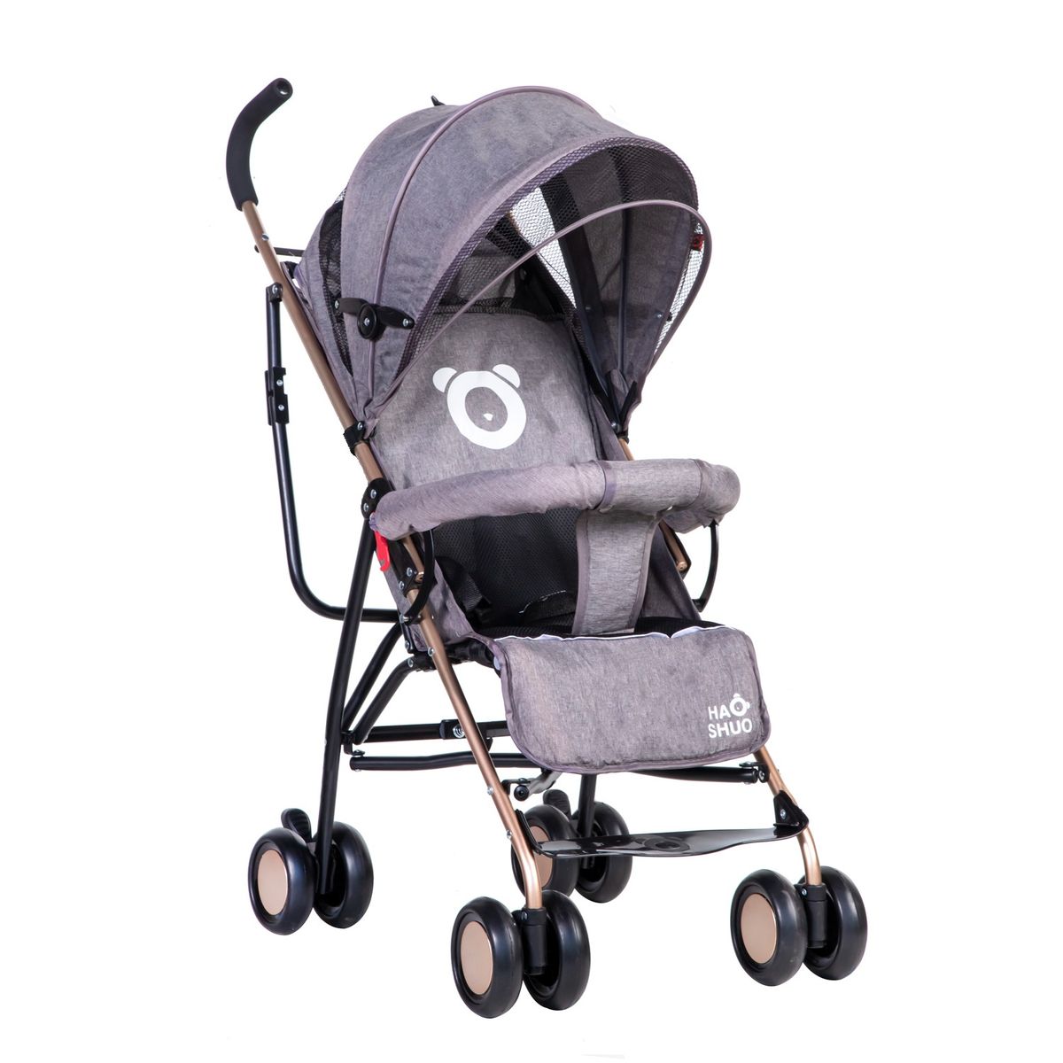 VOYAGE - Coche Paragua Oso Grey_