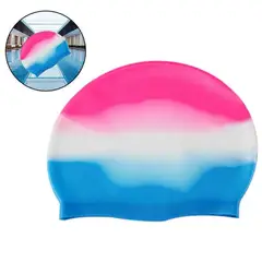 GENERICO - Gorro De Silicona Para Natación Gorro De Baño rosa