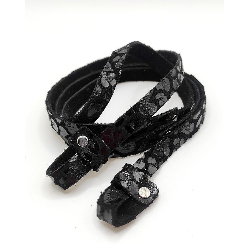 JARDIN DEL ESTE - Strap correa para lentes de Negro print