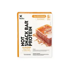 NOTCO - BARRAS DE PROTEINA NOTSNACK BAR 45GR 5 UND ALMOND SALT CARAMEL -