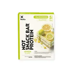 NOTCO - BARRAS DE PROTEINA NOTSNACK BAR 45GR 5 UND LEMON CAKE -