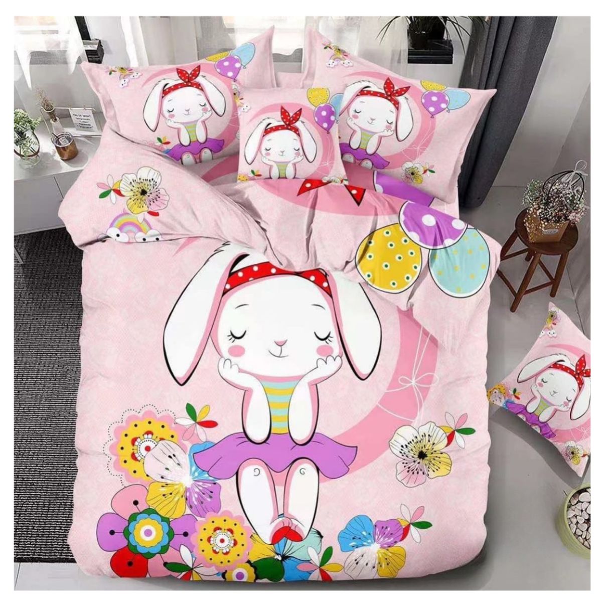 GENERICO - Cubrecama Quilt Verano 1.5 Plaza y Media Infantil 230X180 cm