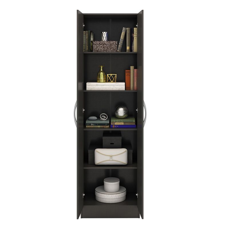 HOME MOBILI - Despensa Aurora Negro 2 Puertas