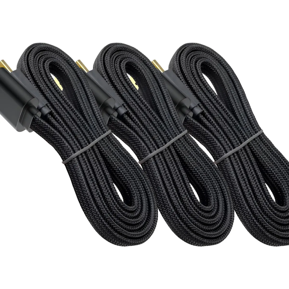 GENERICO - Pack 3 Cable Hdmi 3 Metros 2.0 Ultra Hd 4k 3d Alta Velocidad