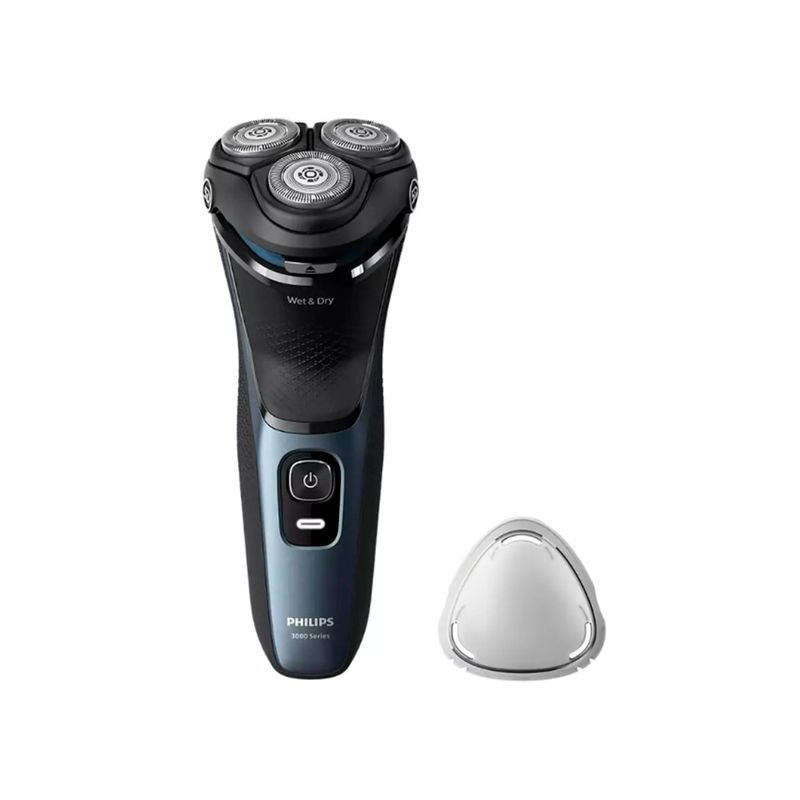 PHILIPS - Afeitadora Philips S314400 Gris Rotativa Inalámbrica