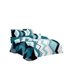 GENERICO - Cubrecama Quilt De Verano 1.5 Plaza y Media Diseños Floral