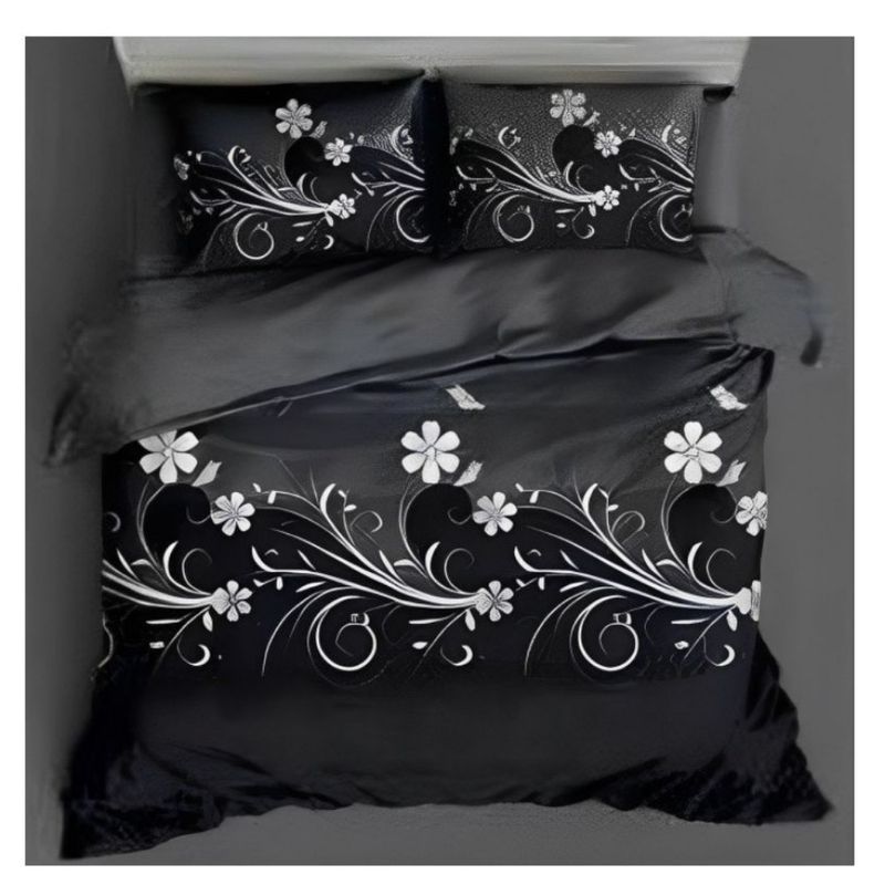 GENERICO - Cubrecama Quilt Verano 1.5 Plaza y Media Diseño Estampado