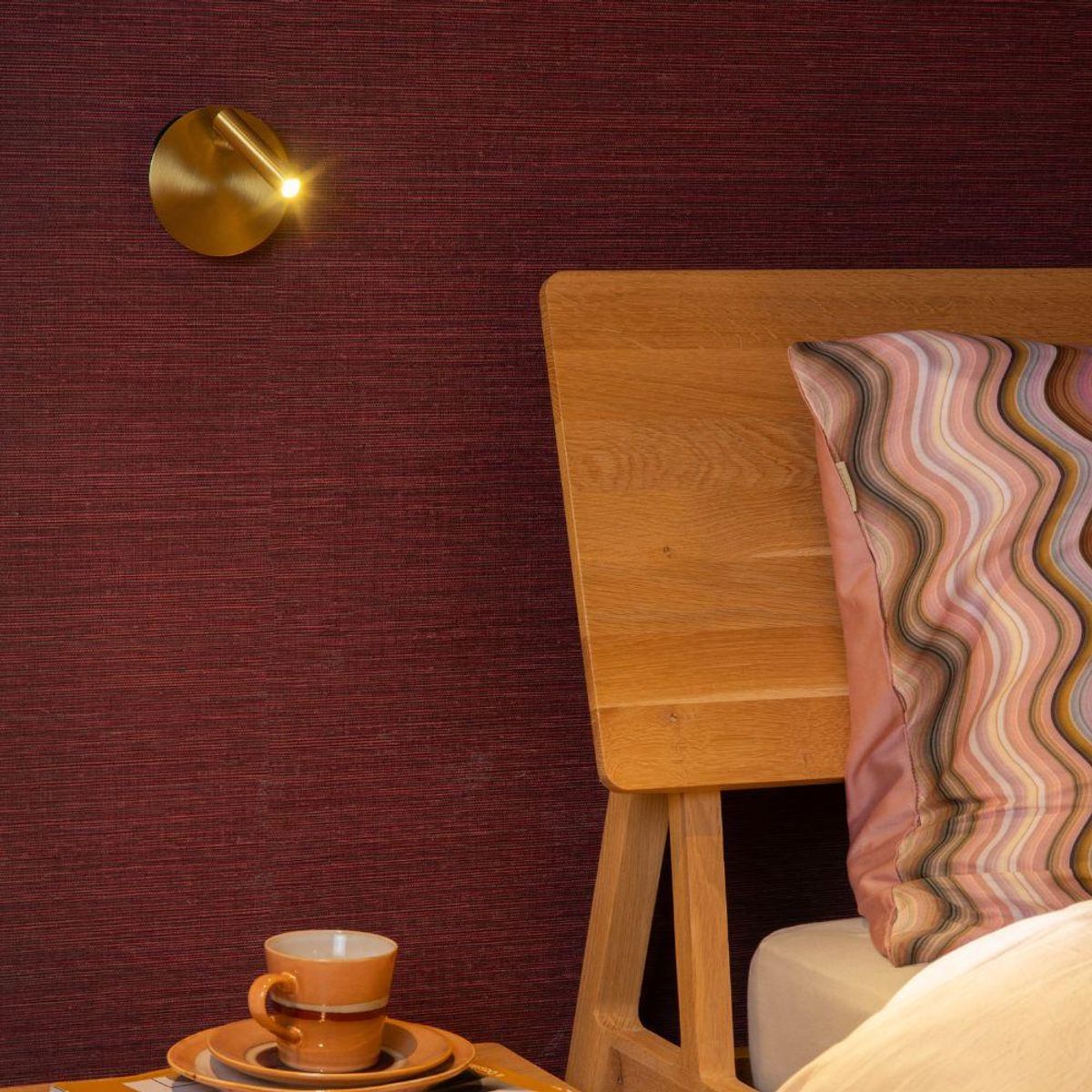 BOSCO - APLIQUE JOLIJN BRONCE LUZ CALIDA RECARGABLE - Dorado