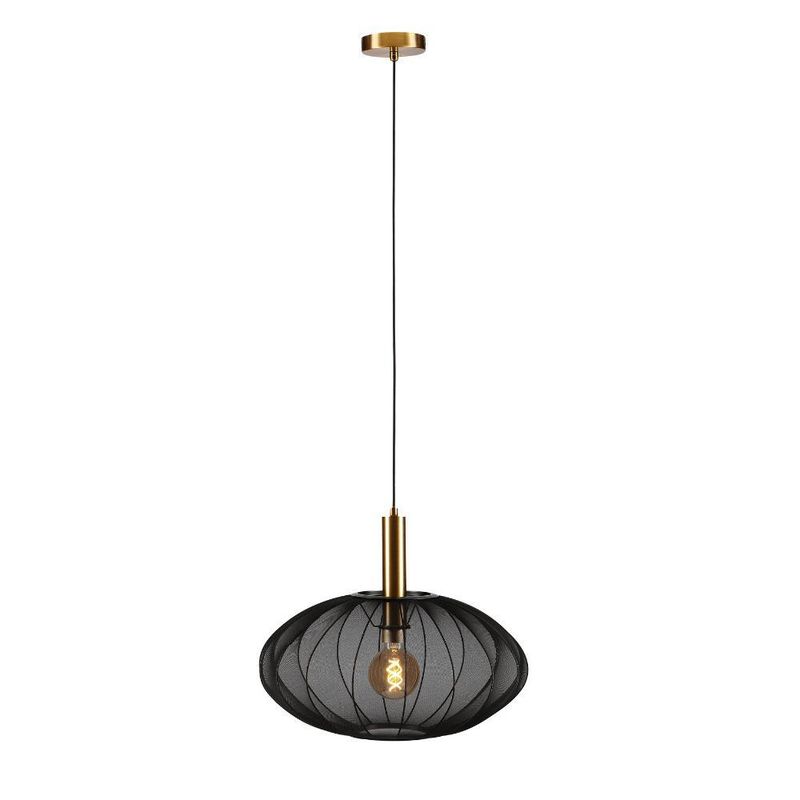 BOSCO - LAMPARA COLGANTE CORINA NEGRO Ø50-1xE27 - Negro