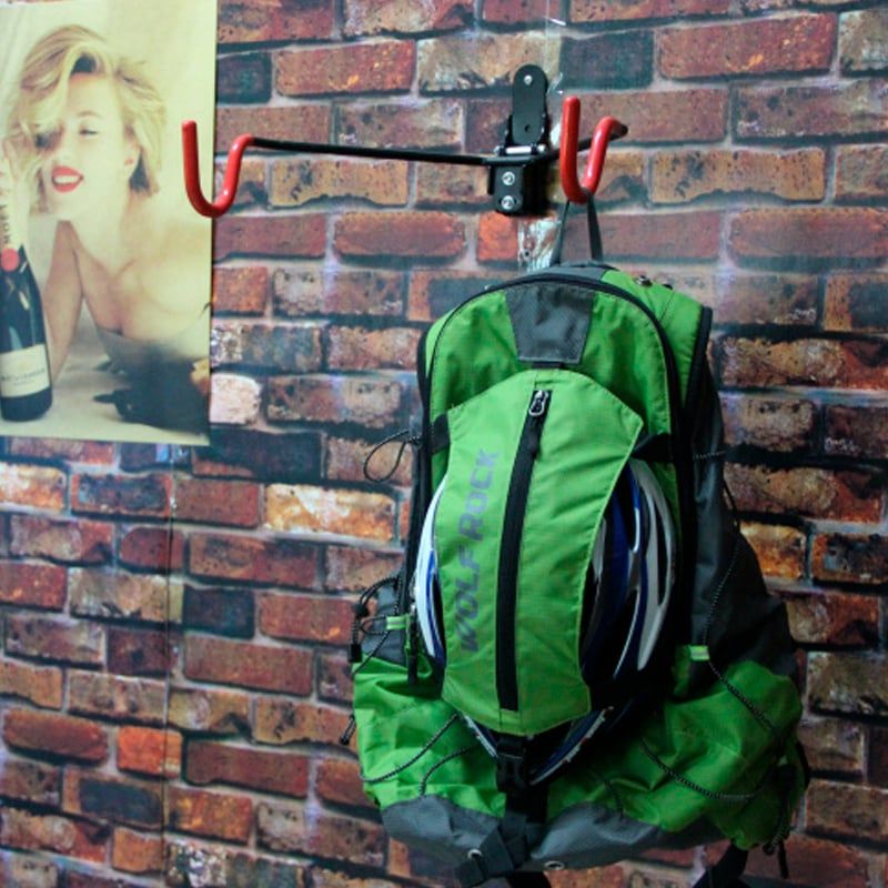 VOLMARK - Gancho Soporte Porta Bicicleta Muro Colgador En T