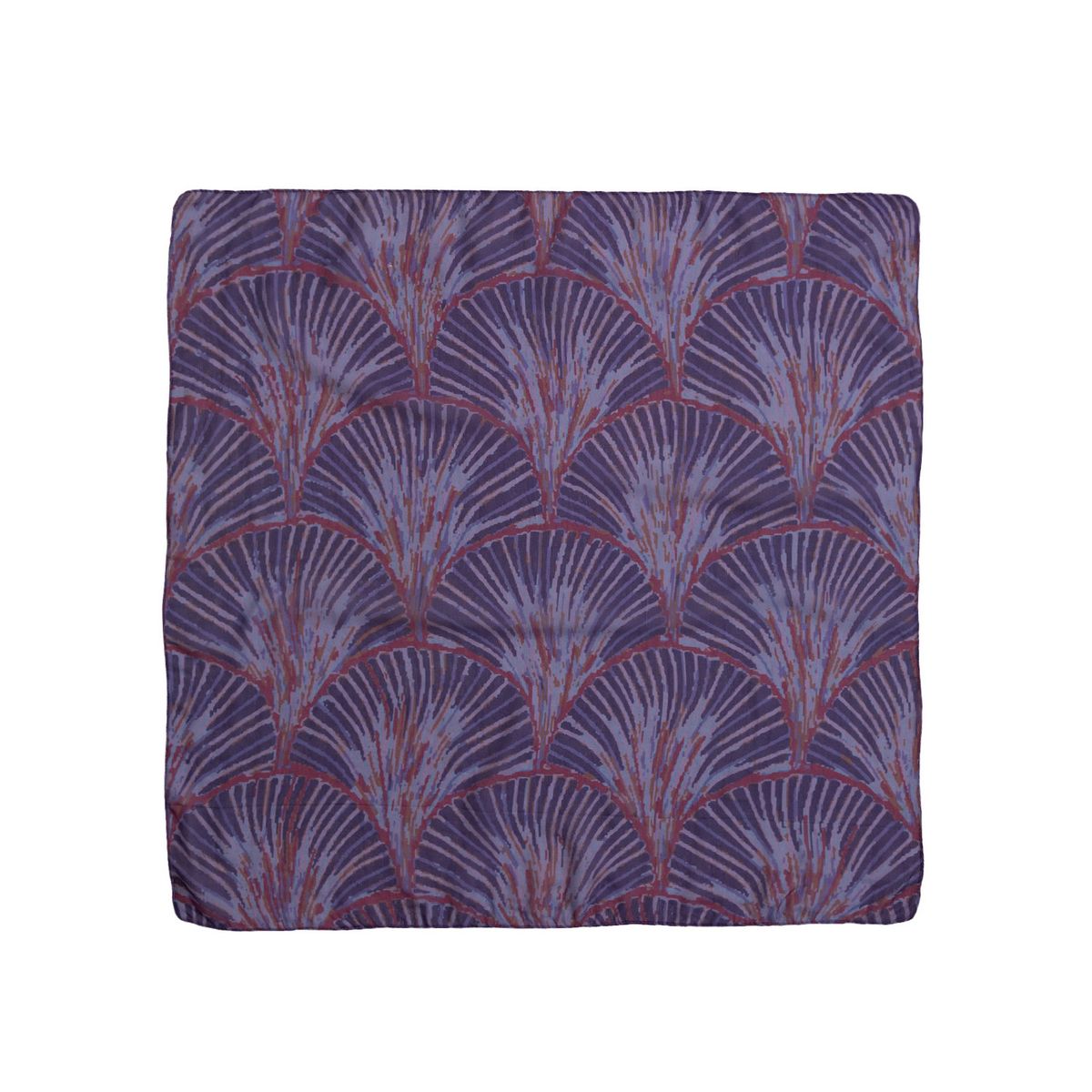 ROCKFORD - Pañuelo Morado Seda Tirreno Mujer ROCKFORD