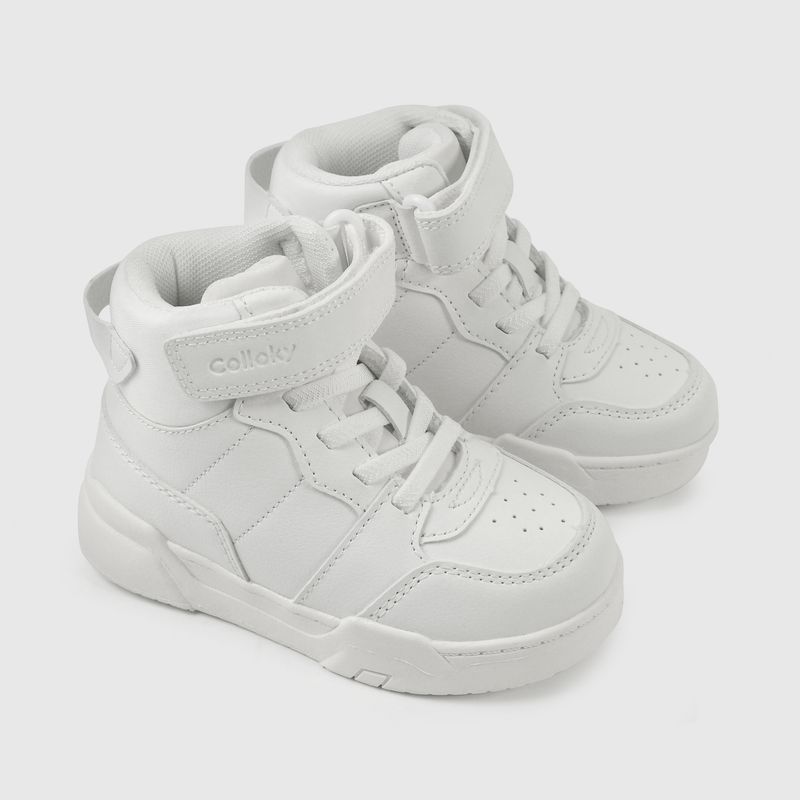 COLLOKY - Zapatilla Unisex niño Blanco 55529 Colloky