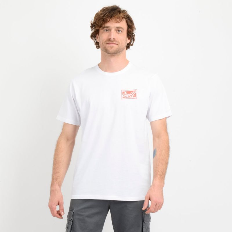 O'NEILL - POLERA MANGA CORTA SKEWED BLANCO