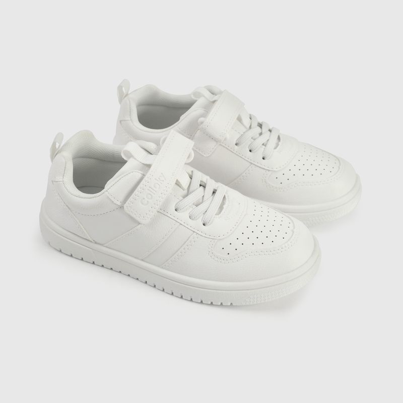 COLLOKY - Zapatilla Unisex niño Blanco 55530 Colloky