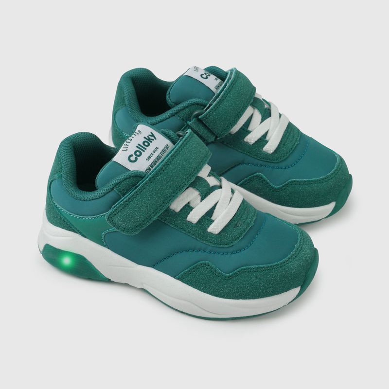 COLLOKY - Zapatilla Niño Verde 55571 Colloky