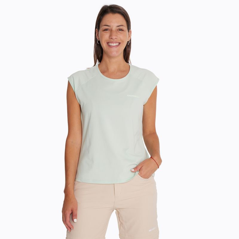 MERRELL - Polera Mujer Whisper Sport Menta MERRELL
