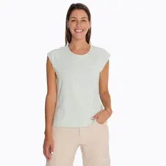 MERRELL - Polera Mujer Whisper Sport Menta