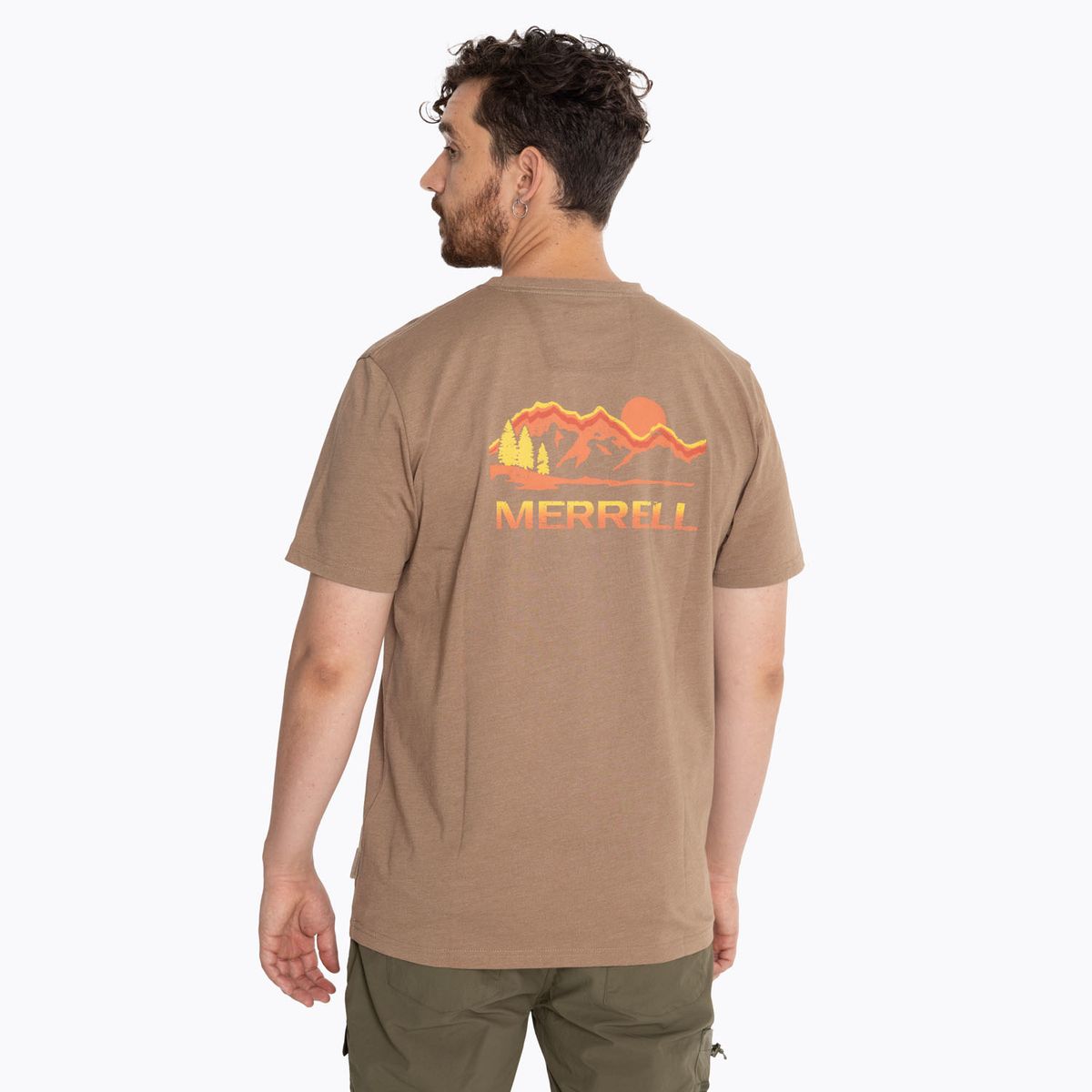 MERRELL - Polera Hombre Logo Fast Café MERRELL