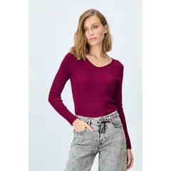 IO - Sweater Burdeo Mujer