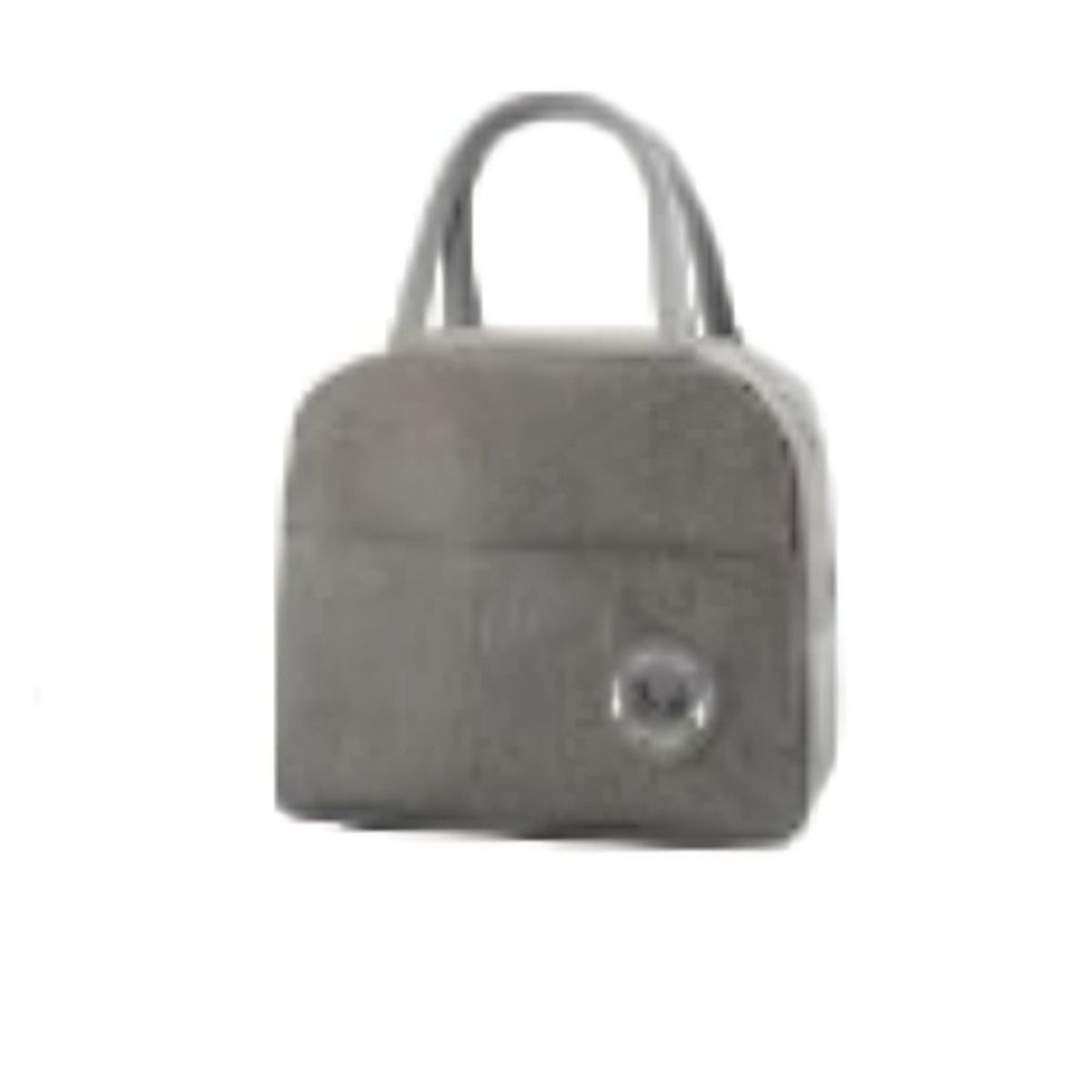 OEM - Lonchera Termica Escolar Infantil Color Liso Gris