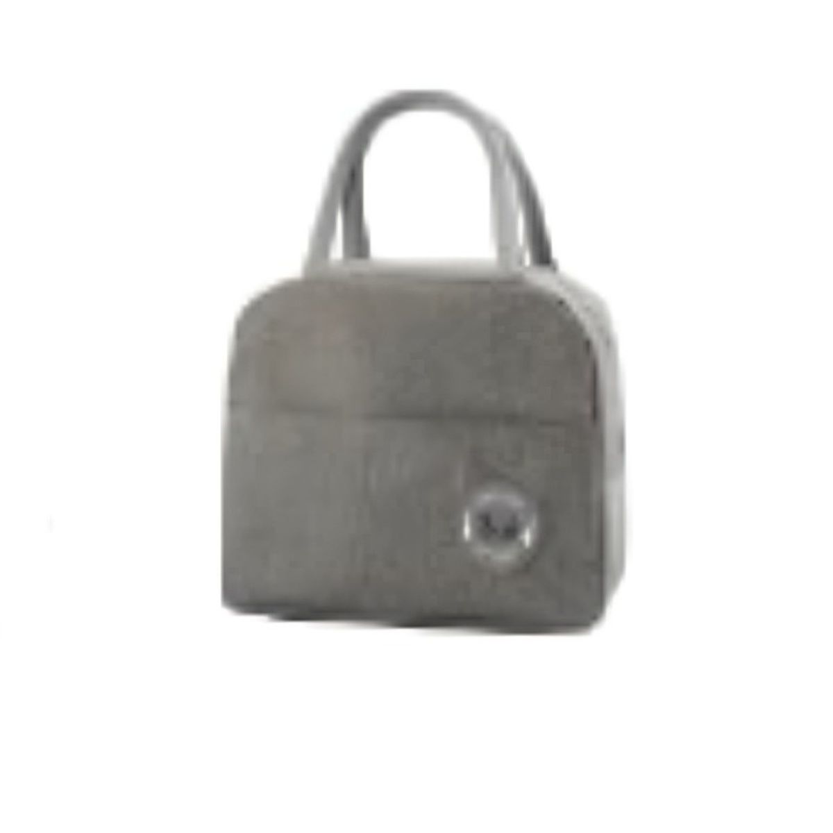 OEM - Lonchera Termica Escolar Infantil Color Liso Gris