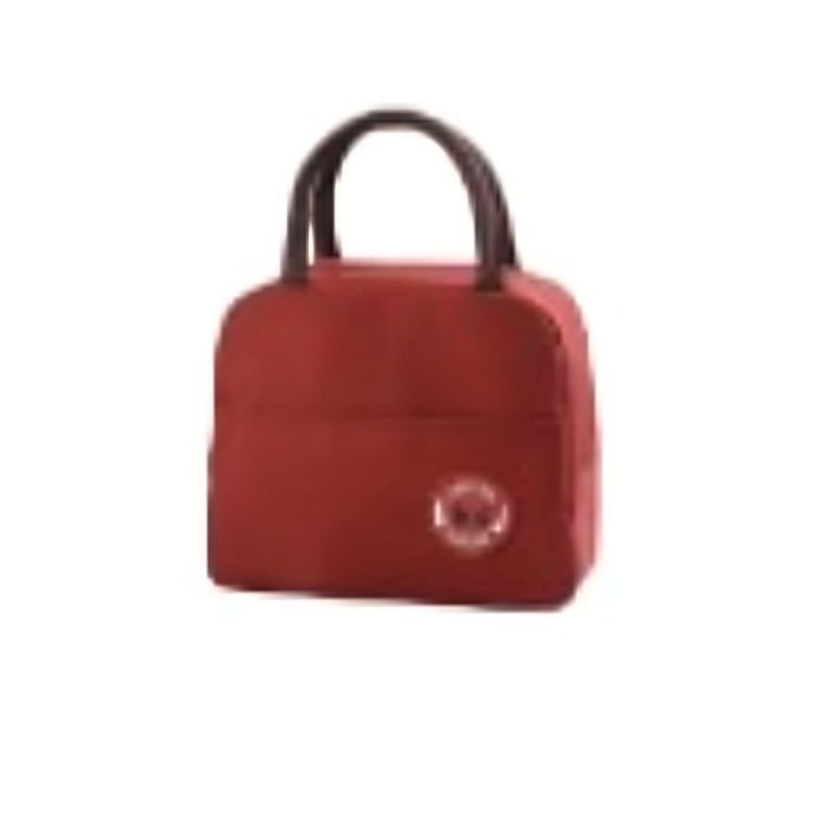 OEM - Lonchera Termica Escolar Infantil Color Liso Rojo