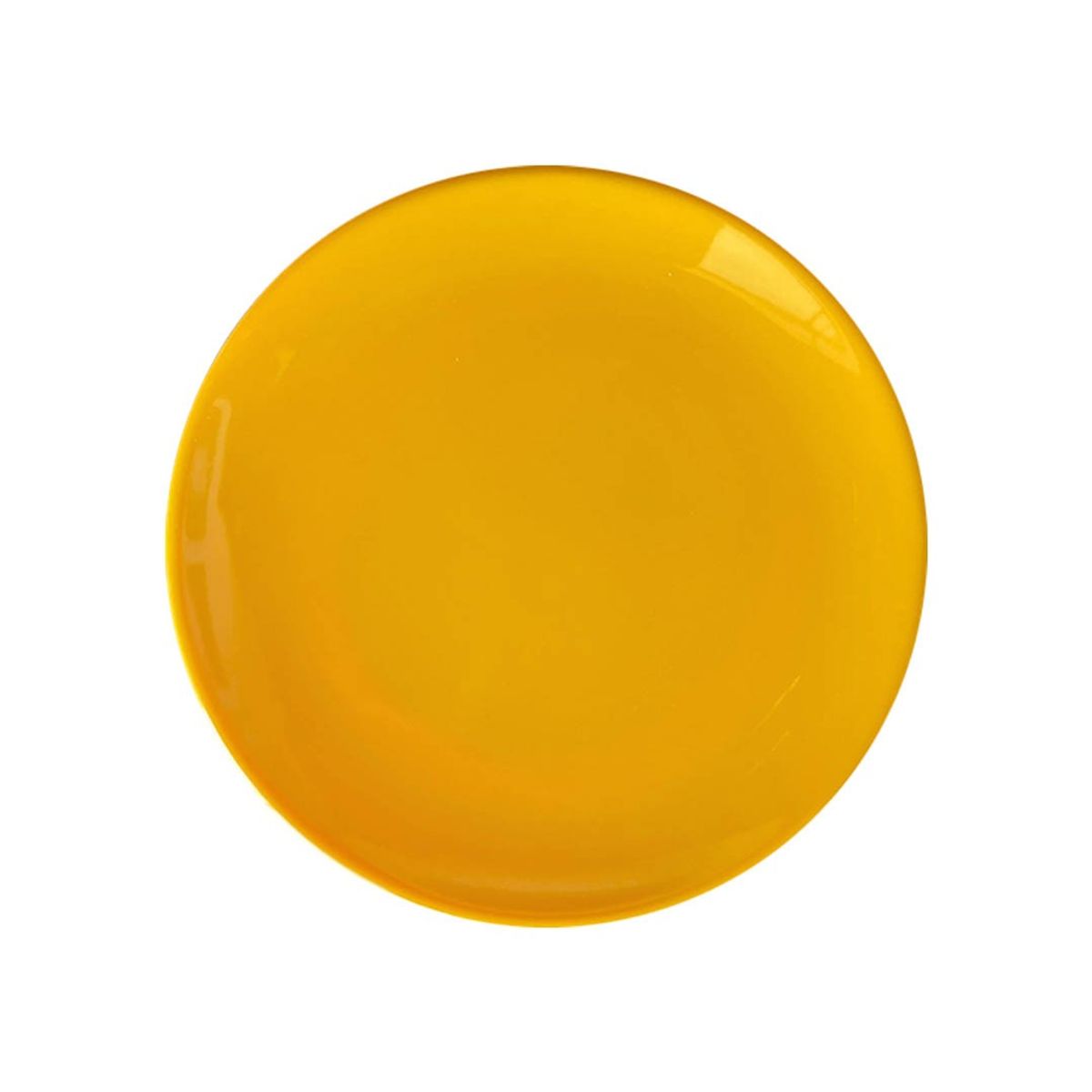 GENERICO - Set de 4 Platos Melamina 16 Cm Amarillo
