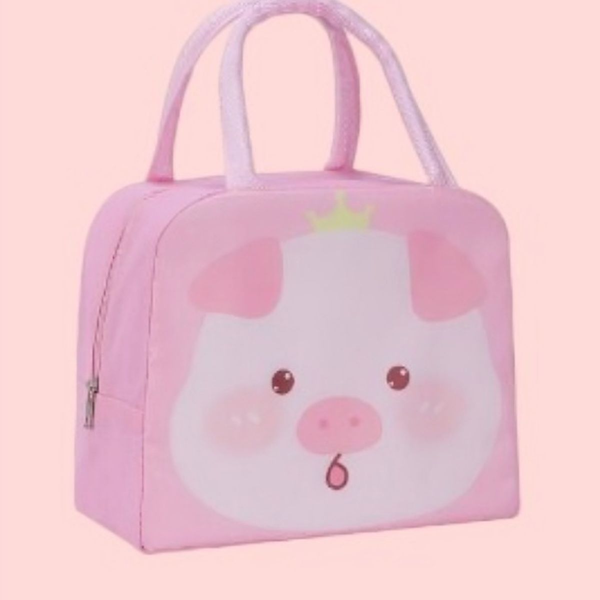 OEM - Lonchera termica diseño 2D Escolar Ifantil cerdo