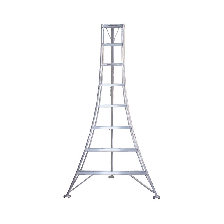 Escalera Cosechera de Aluminio 2.4mt - 8 peldanos