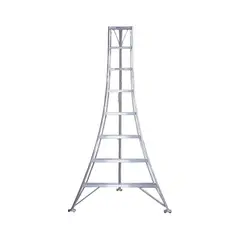 QRUBBER - Escalera Cosechera de Aluminio 2.4mt - 8 peldaños