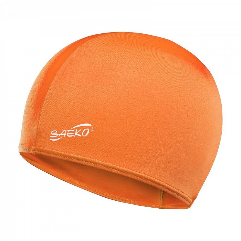 SAEKO - GORRA NATACION POLYESTER SAEKO NARANJA
