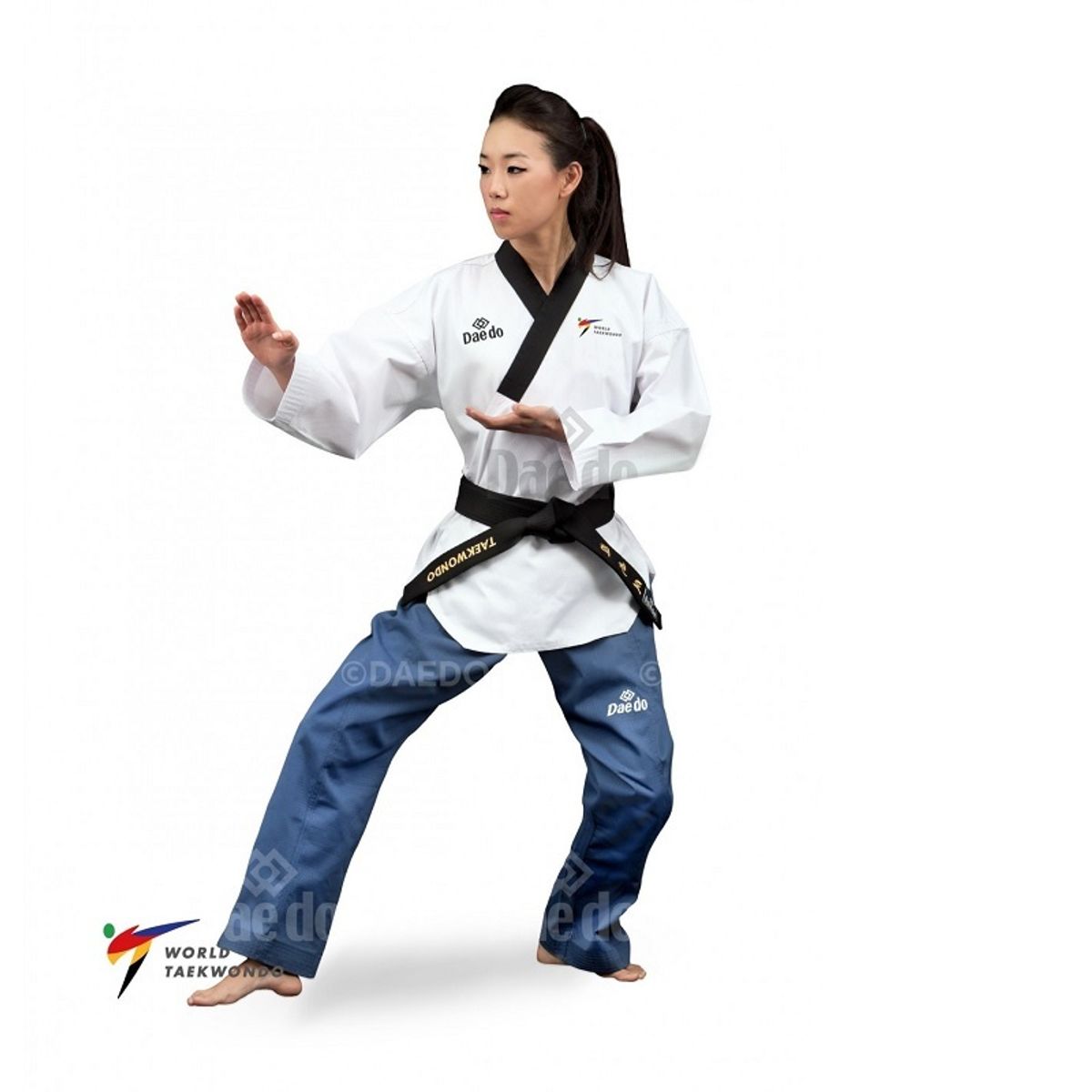 DAEDO - DOBOK DAEDO POOMSAE DAN MUJER WT