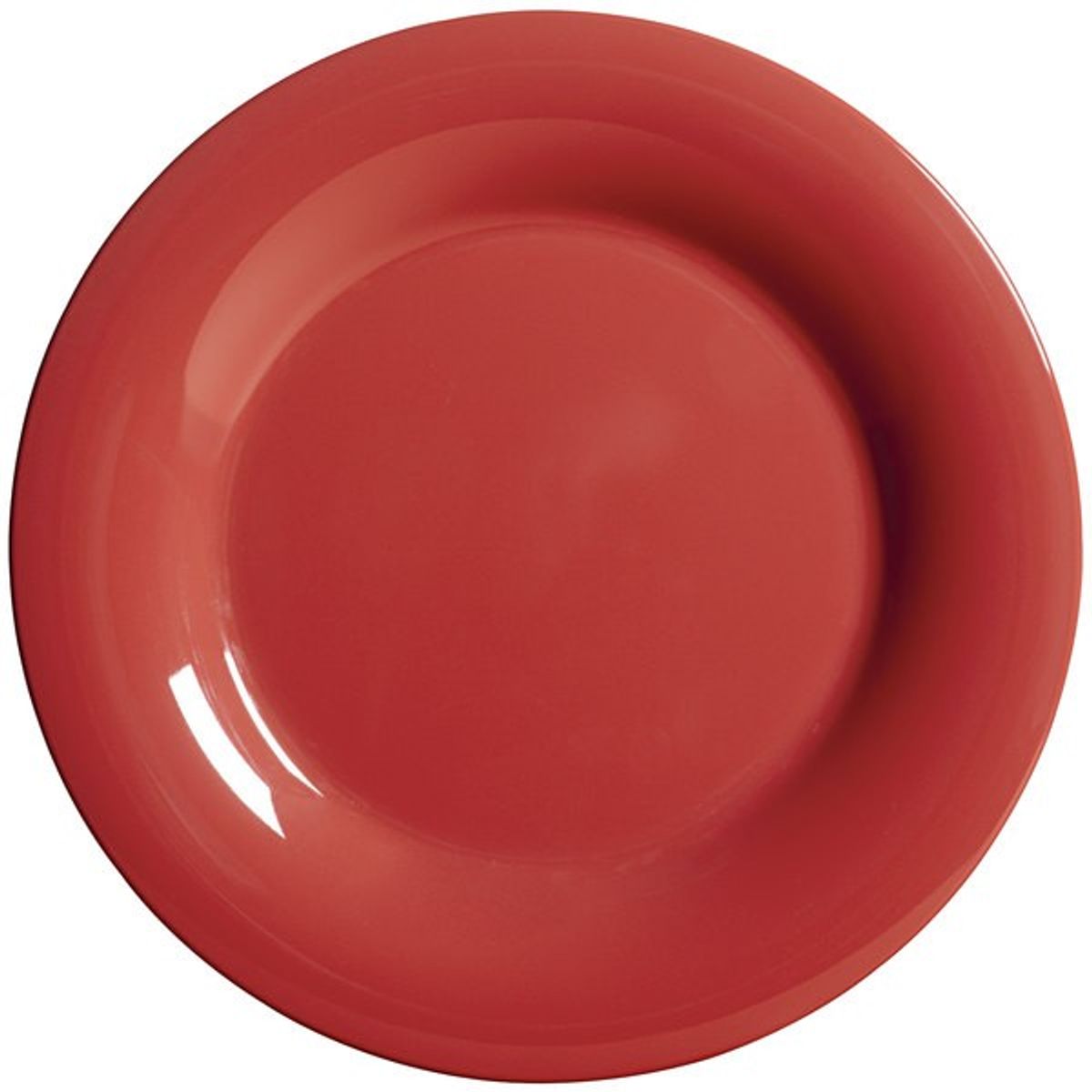 IMAHE - set 4 PLATO MELAMINA ROJO 14 CM