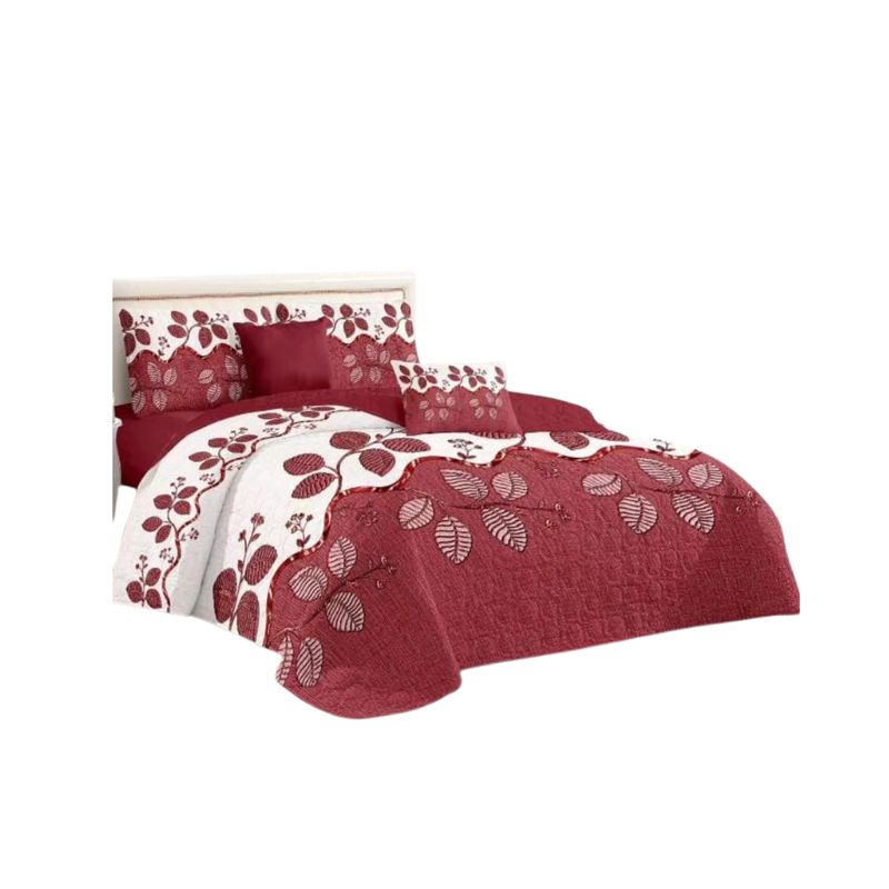 GENERICO - Cubrecama Quilt De Verano King Diseños Estampados Floral