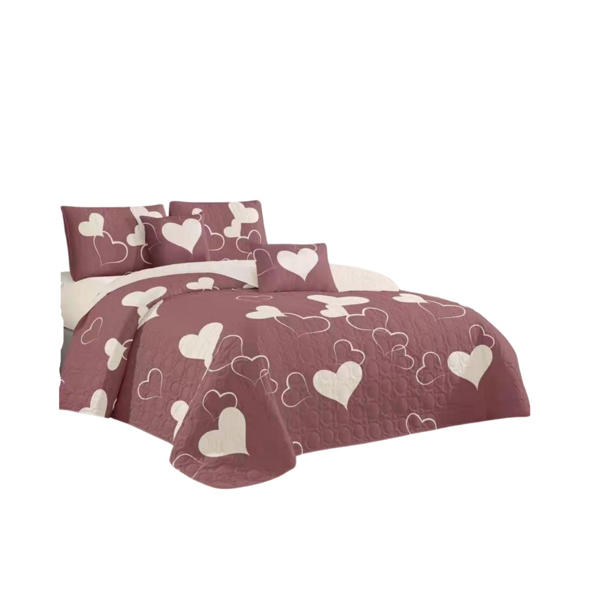 GENERICO - Cubrecama Quilt De Verano King Diseños Estampados TF