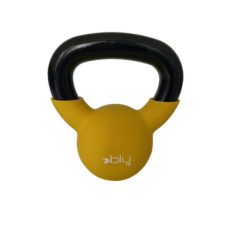 BLU FIT - Pesa Rusa Kettlebell Neoprene Blu Fit 4 kg Amarilla