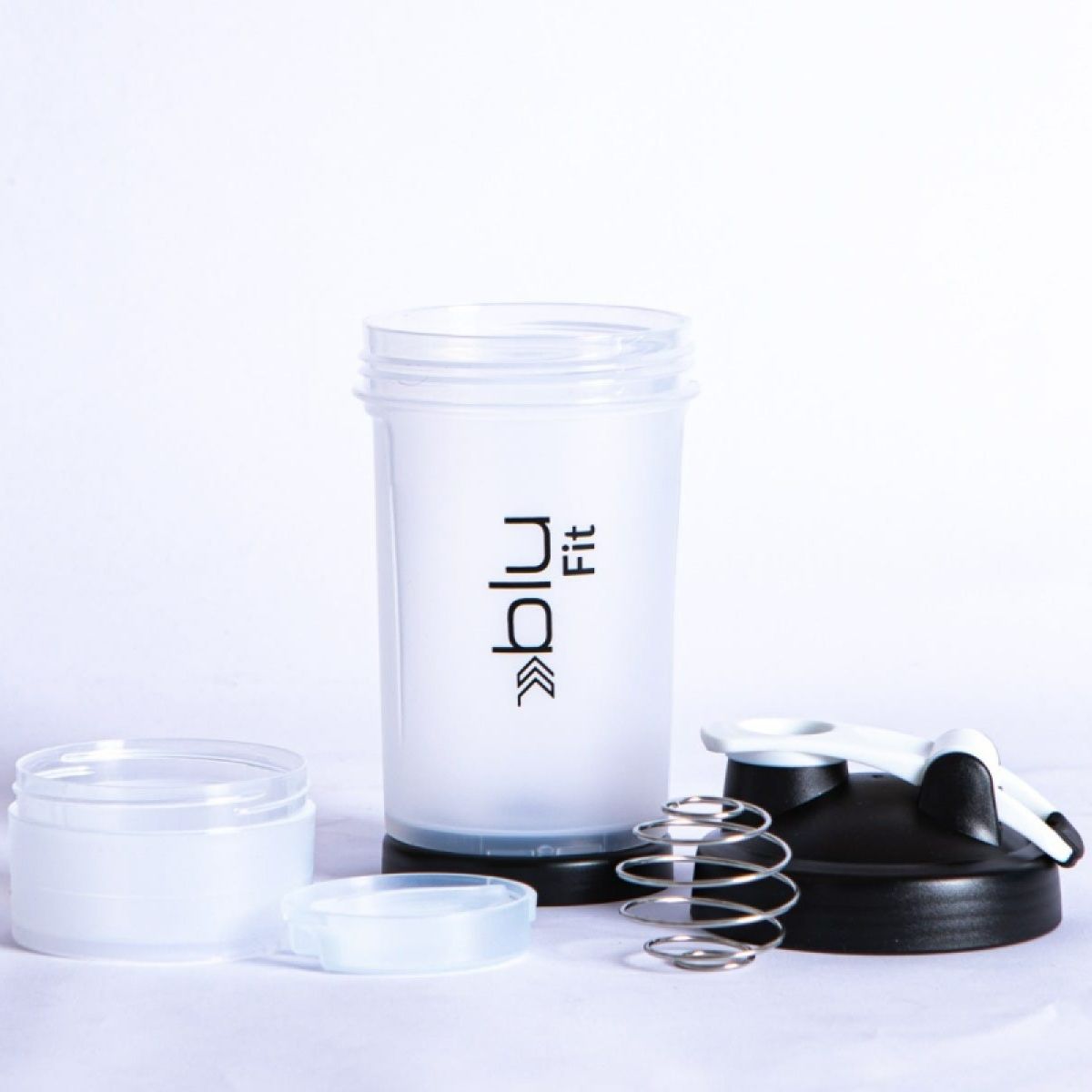 BLU FIT - Botella Mixer Blu Fit 500 ml Transparente