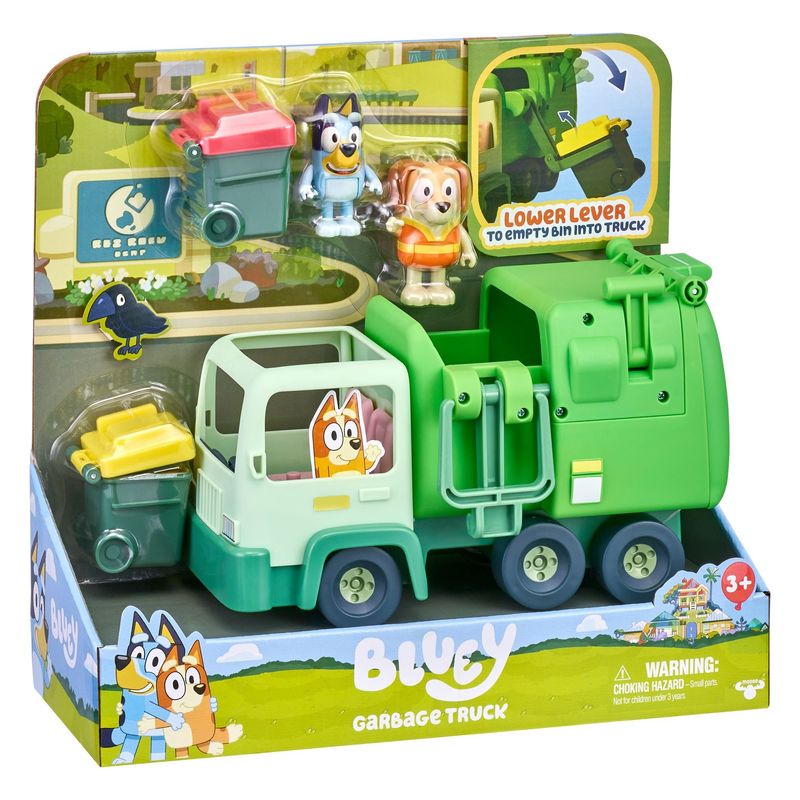 BLUEY - Camion Recolector de Basura de Bluey.