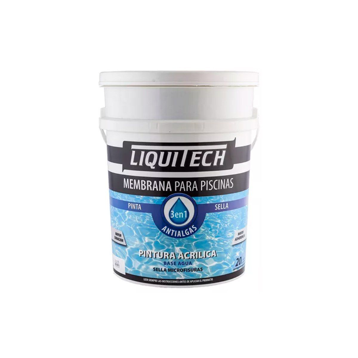 GENERICO - Liquitech Membrana para Piscina 20 Lt - color Arena