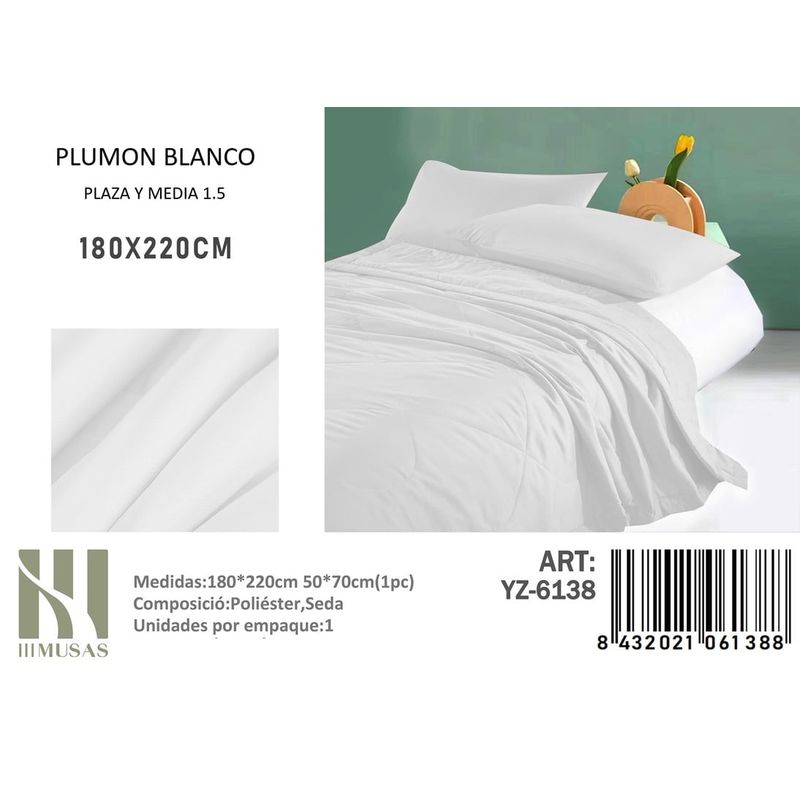 ANGELES DEL HOGAR - PLUMON PLAZA Y MEDIA III MUSAS BLANCO
