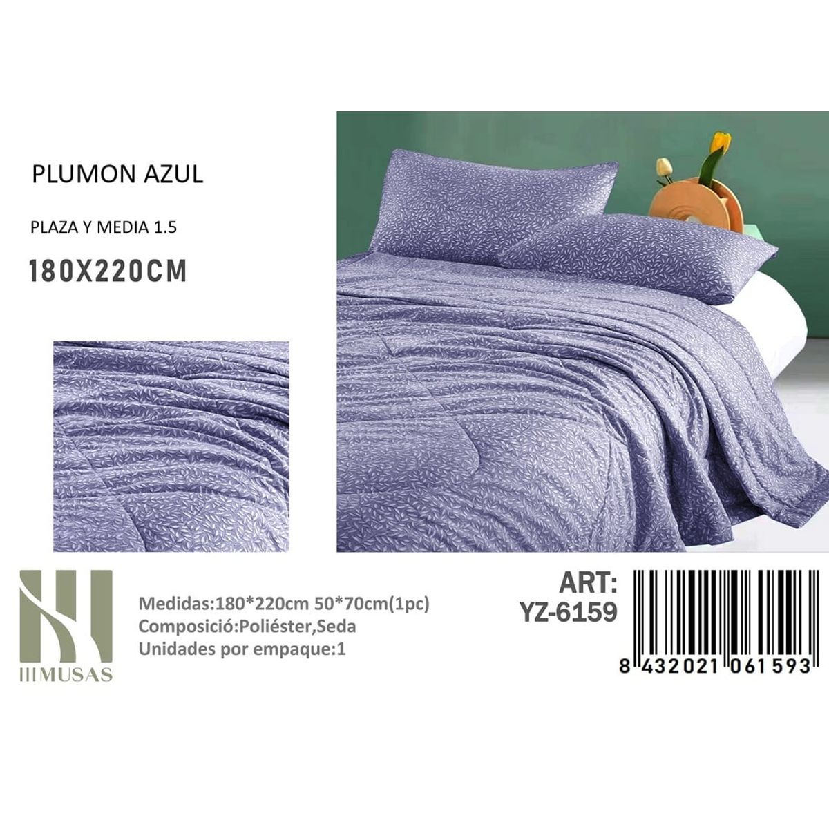 ANGELES DEL HOGAR - PLUMON PLAZA Y MEDIA III MUSAS AZUL