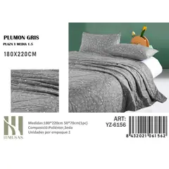 ANGELES DEL HOGAR - PLUMON PLAZA Y MEDIA III MUSAS GRIS