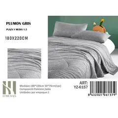 ANGELES DEL HOGAR - PLUMON PLAZA Y MEDIA III MUSAS GRIS