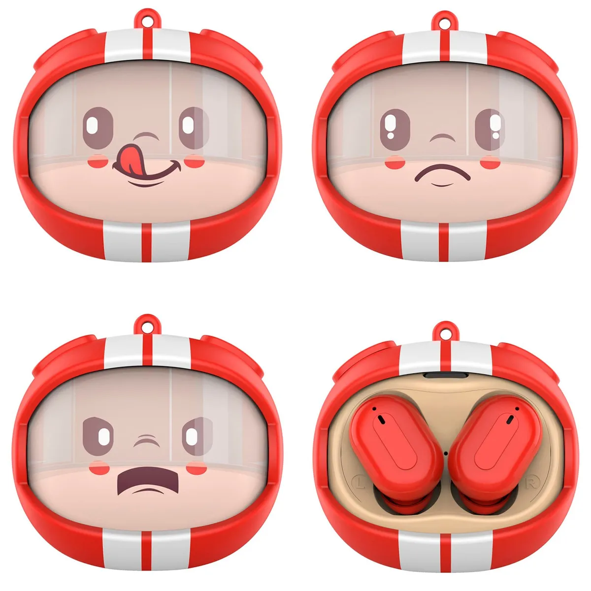 TECNOLAB - Audifono Inalambrico Bluetooth Gira Caritas 10h Reprodu Nino