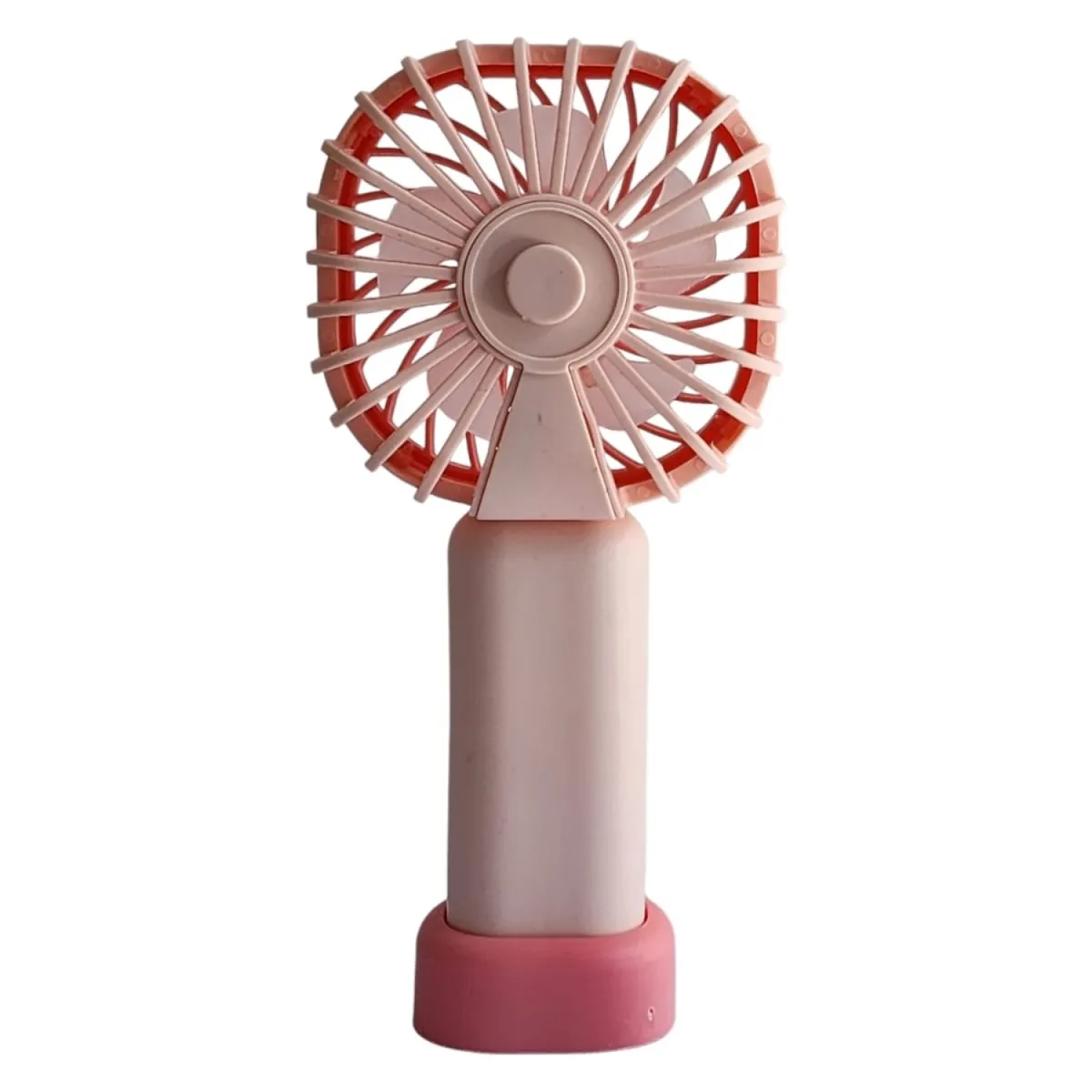 TECNOLAB - Mini Ventilador Recargable Portátil Rosa Tecnolab TL669P