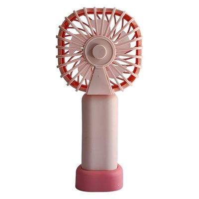 Imagen 2 del producto Mini Ventilador Recargable Portátil Rosa TL669P