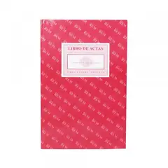 GENERICO - Libro De Actas 100Hjs Lineal Foliado Composición Rem