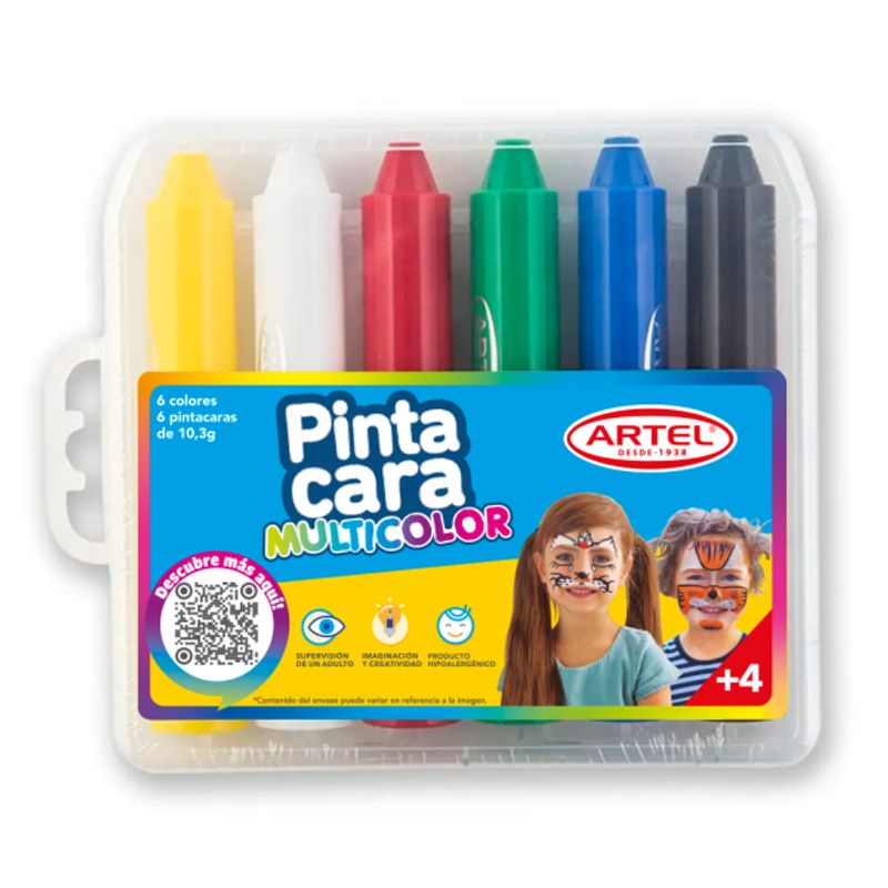 ARTEL - Pinta Cara 6 Colores