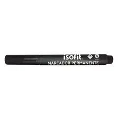 ISOFIT - Plumon Permanente Punta Redonda Color Negro